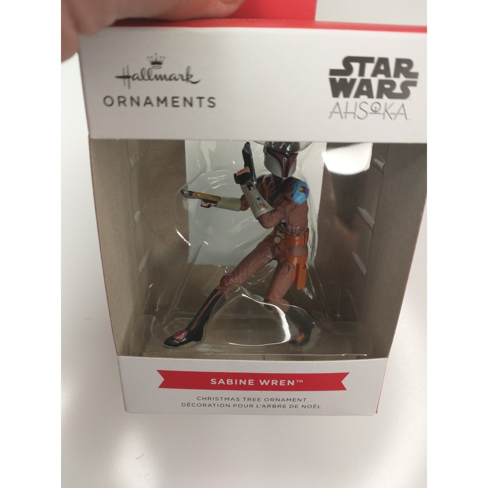 Hallmark Christmas‎ Ornament Disney Star Wars Ahoska Sabine Wren New - Picture 5 of 5